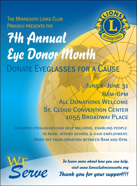 Lions Clubs International Invitation 001 Product Front