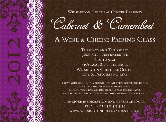2012 Fancy Invitation Product Front