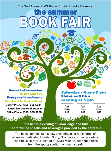 School Tree Invitation Product Front