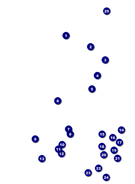 Holiday Lights Invitation Front Field Markers