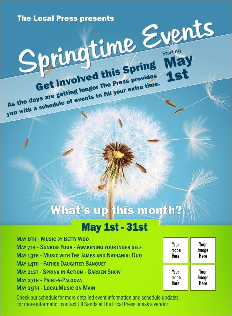 Dandelion Invitation