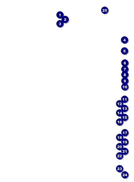 Education Chalk Board Invitation Front Field Markers