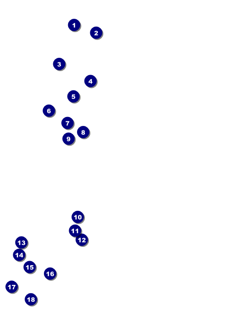 Red Carpet Invitation Front Field Markers