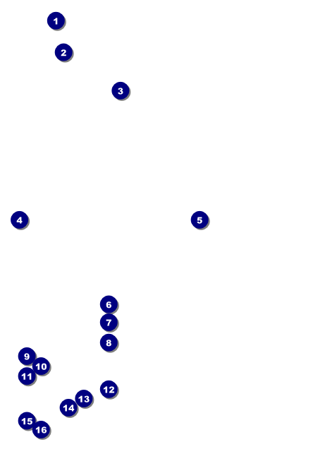 Cricket Invitation Front Field Markers
