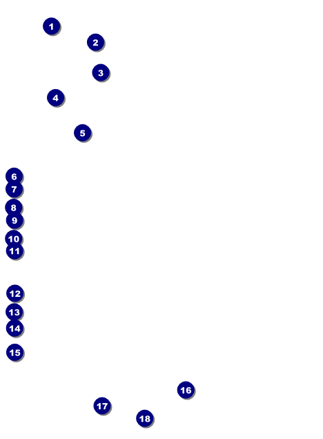 Arsenic & Old Lace Invitation Front Field Markers