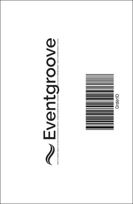 Toronto Drink Ticket (Black & white) Product Back