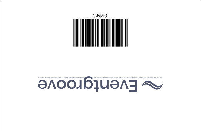 Rugby Drink Ticket Logo Product Back