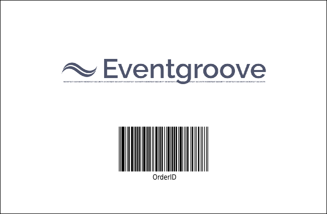 California Drink Ticket (Orange and Blue) Product Back