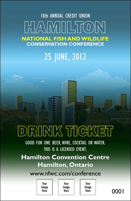 Hamilton Drink Ticket