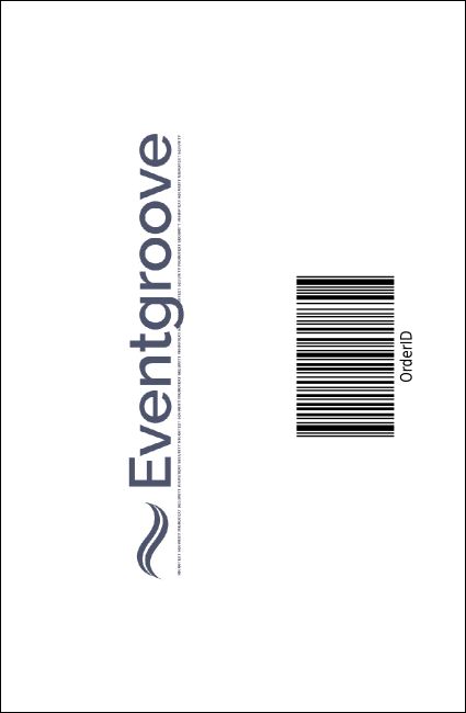 Run for a Cause Orange Drink Ticket Product Back