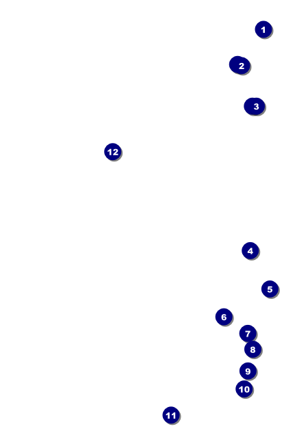 Disco Dance Drink Ticket Front Field Markers