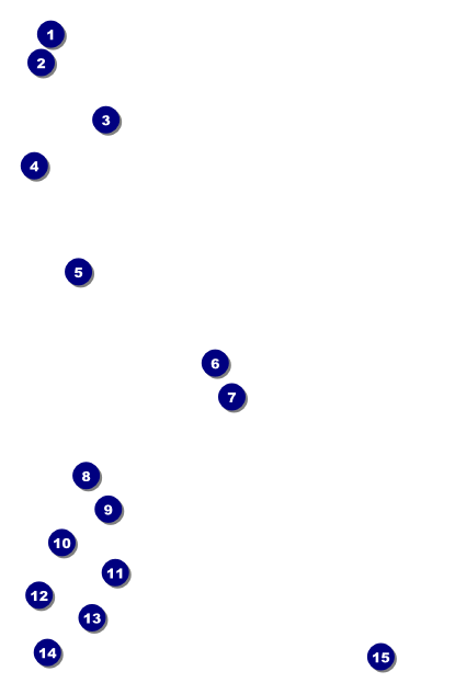 Christmas Carol Drink Ticket Front Field Markers