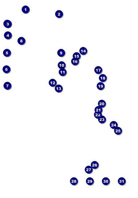 Fundraiser Tree Postcard Front Field Markers