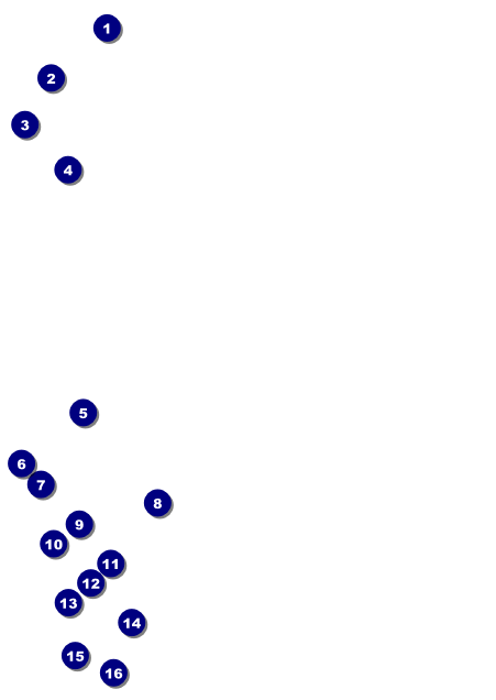 Volleyball Sun Rays Postcard Front Field Markers