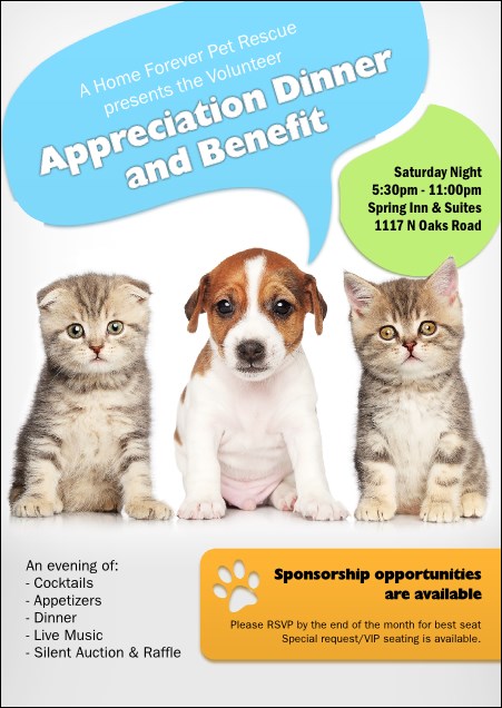 Animal Rescue Postcard Product Front