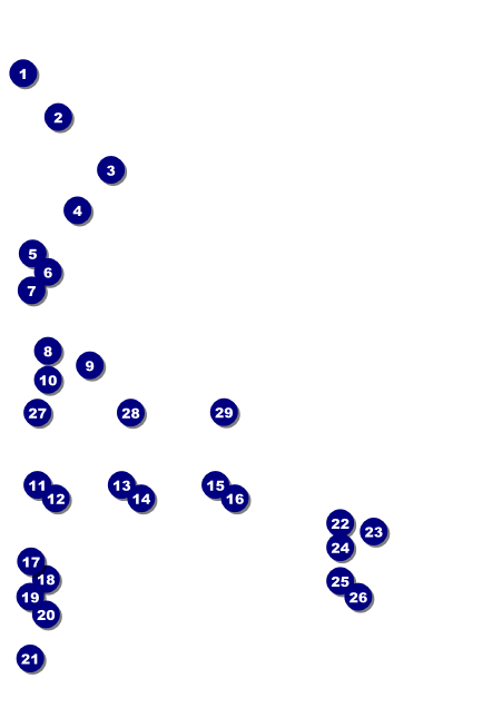 Comedy Retro Microphone Postcard Front Field Markers
