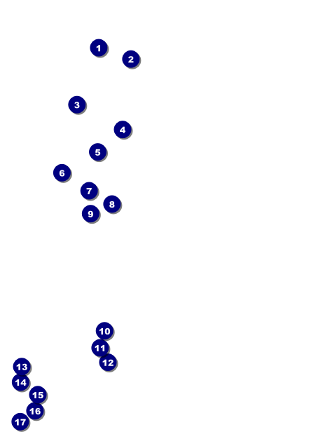 Red Carpet Postcard Front Field Markers