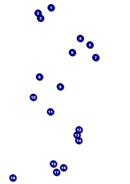 Beauty and the Beast Postcard Front Field Markers