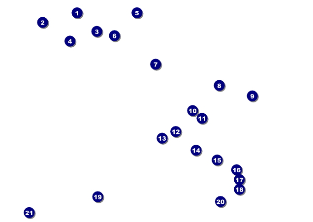 Fun Run Postcard Front Field Markers