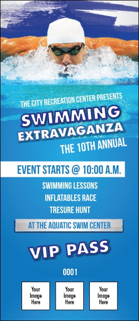 Swimming VIP Pass Product Front