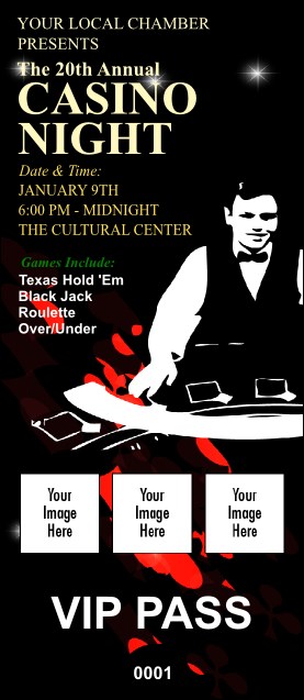 Casino Dealer VIP Pass