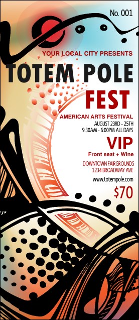 All Purpose Tribal VIP Pass Product Front