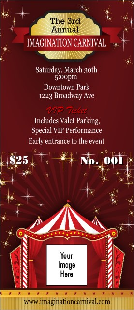 Red Tent VIP Pass Product Front