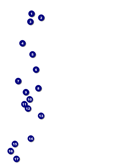 German Invitation Front Field Markers