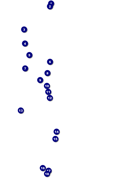 Twenties Flyer Front Field Markers