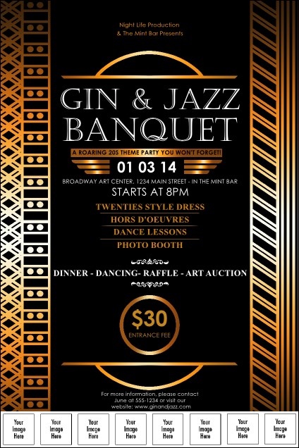 Twenties Logo Poster Product Front