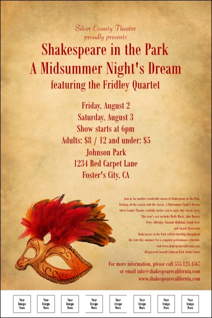 Mask Poster with Image Upload Product Front