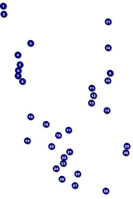 Circle Gala Poster Front Field Markers