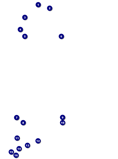 Hanukkah Menorah Flyer Front Field Markers