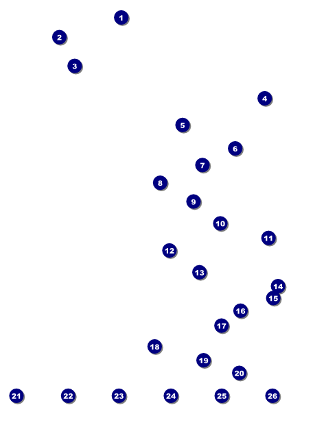 Year Classic Purple Flyer Front Field Markers