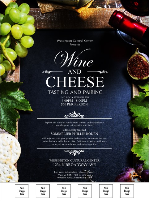 Vineyard Logo Flyer Product Front