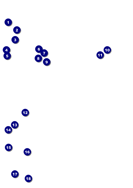 Outer Space Postcard Front Field Markers