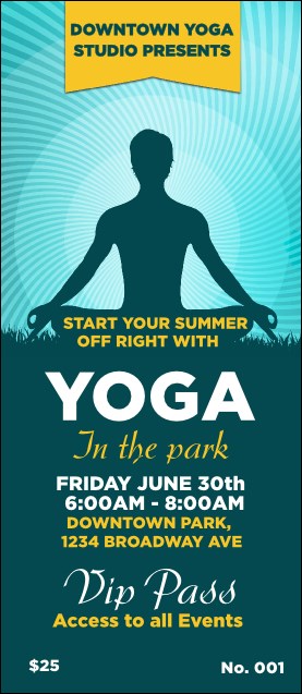 Yoga Meditation VIP Pass Product Front