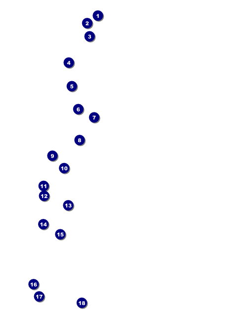 Movie Strip Flyer Front Field Markers