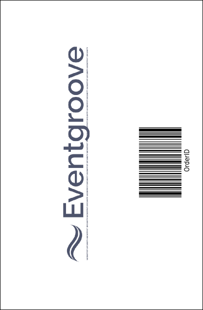 Soccer Ribbon Drink Ticket Product Back