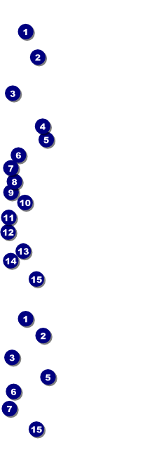 Spring Stripe Event Ticket Front Field Markers
