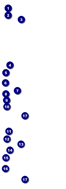 Rotary World Portrait Event Ticket Front Field Markers