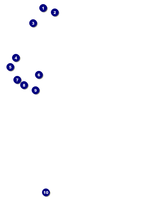 Raas Garba Postcard Front Field Markers