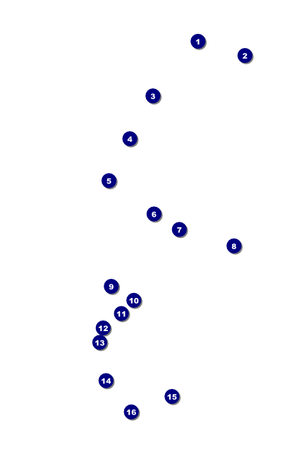All Purpose Corners Black and White Poster Front Field Markers