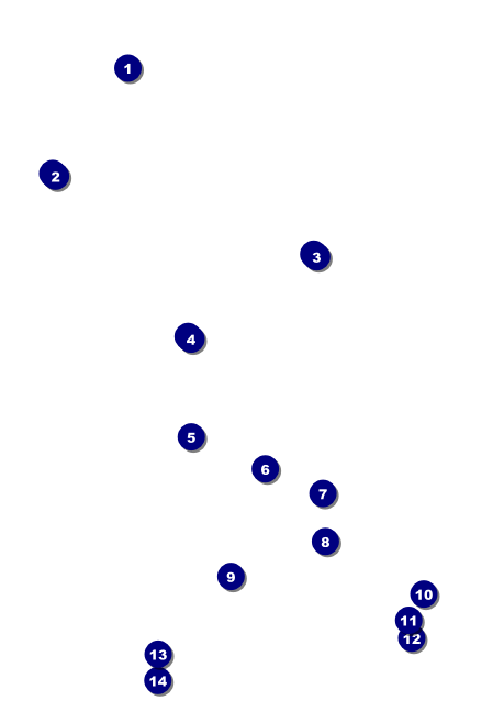 Stag and Doe Postcard Front Field Markers