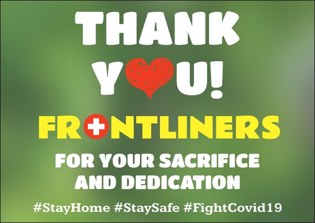 Thank You Postcard Product Front