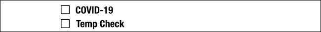 Pre-Screened Wristband - Check Box Product Front