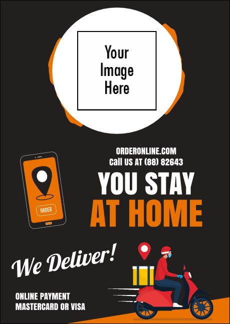 We Deliver Club Flyer Product Front