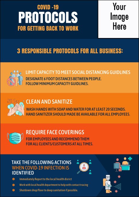 Back To Work Protocols 2035 Club Flyer Product Front