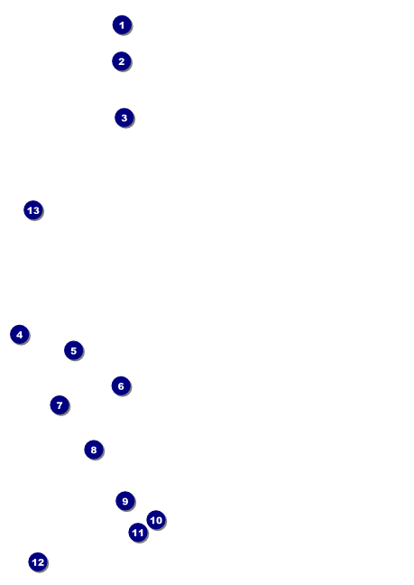 We Are Open Postcard Red Black Front Field Markers