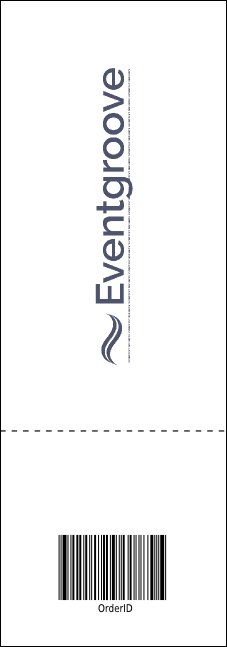 All Purpose Geometric Raffle Ticket Product Back